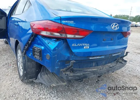 2018 Hyundai Elantra Se from USA, damaged, VIN KMHD74LFXJU450331